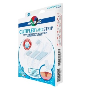 Plasturi impermeabili Cutiflex Strip Master-Aid, 20 bucati, Pietrasanta Pharma
