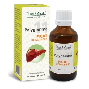 Polygemma 11 Ficat detoxifiere, 50 ml, Plant Extrakt