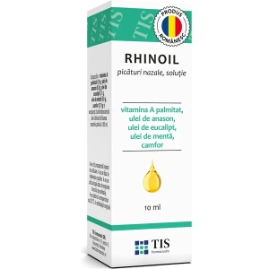 Rhinoil picaturi nazale, 10ml, Tis Farmaceutic