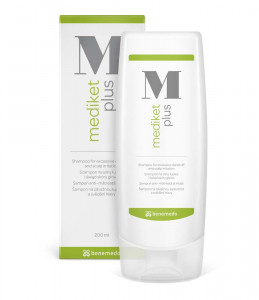 Sampon dermatologic antimatreata si iritatii Mediket Plus, 200 ml, Benemedo