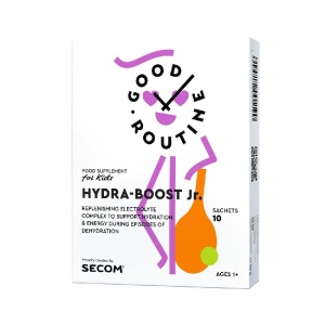 Saruri de rehidratare Hydra-Boost Jr. Good Routine, 10x4.2 g, Secom