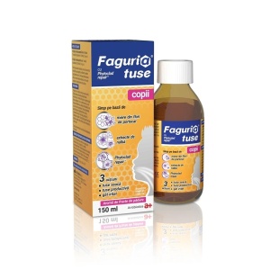 Sirop de tuse pentru copii Faguria, 150 ml, Antibiotica SA