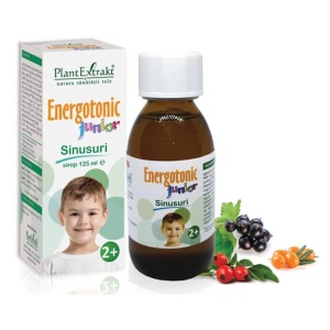 Sirop Energotonic Junior Sinusuri, 125ml, PlantExtrakt