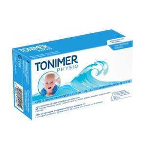 Tonimer Physio solutie izotonica sterila 0.9%, 20 monodoze x 5 ml, Tonimer