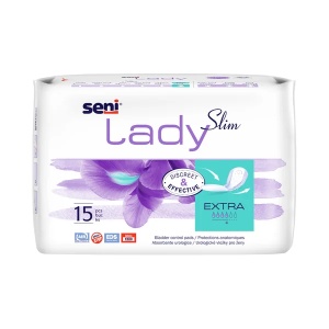 Absorbante zilnice Lady Slim, Extra, 15 bucati, Seni