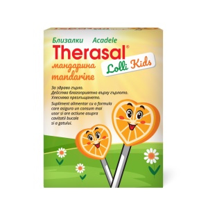 Acadele pentru copii Therasal Lolly Kids lollipops, 6 bucati, Vedra