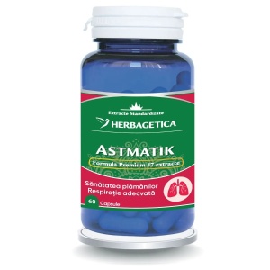 Astmatik, 60 capsule, Herbagetica