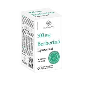 Berberina Lipozomala, 60 capsule vegetale, BioSunLine