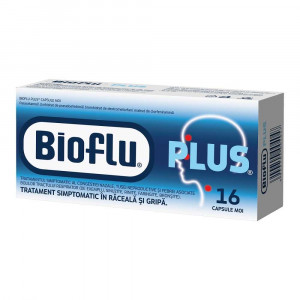 Bioflu Plus x 16 capsule moi, Biofarm