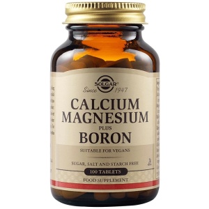 Calciu cu magneziu si boron, 100 tablete, Solgar