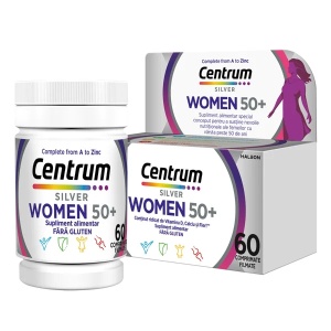 Centrum Silver 50+ pentru femei, 60 comprimate, Haleon