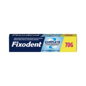 Crema adeziva pentru proteza dentara Fixodent Complete Fresh, 70 g, Procter&Gamble