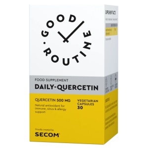 Daily Quercetin Good Routine, 500 mg, 30 capsule, Secom