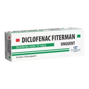Diclofenac unguent 10 mg/g, 150g, Fiterman