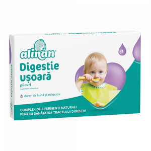 Digestie usoara Alinan, 10 plicuri, Fiterman