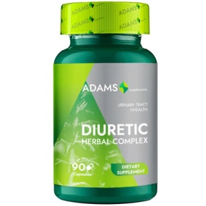 Diuretic Herbal Complex, 90cps Adams