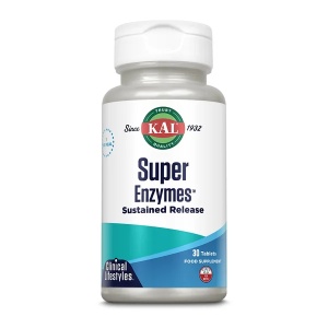 Enzime digestive Super Enzymes Kal, 30 tablete
