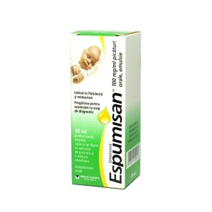 Espumisan, 100 mg/ml picături orale, emulsie, 30 ml, Berlin-Chemie Ag