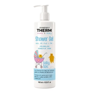 Gel de dus 2in1 pentru bebelusi Mama & Baby, 400 ml, Synergy Therm
