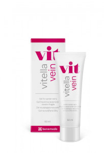 Gel impotriva deteriorarii venelor fragile Vitella Vein Vit, 50 ml, Benemedo