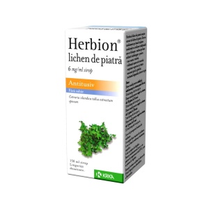 Herbion lichen de piatra, 6 mg/ml, 150 ml, Krka