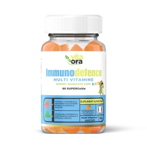 Jeleuri cu aroma de portocale Immunodefence Kids, 60 bucati, Vita Ora