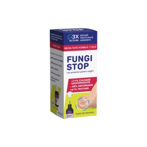 Lac protector pentru unghii FungiStop, 10 ml, Fiterman Pharma