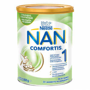 Lapte praf Nan 1 Comfortis +0 luni, 800g, Nestle