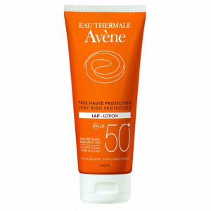 Lotiune pentru protectie solara piele sensibila SPF50+, 100ml, Avene