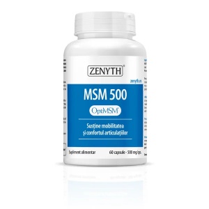 MSM, 500 mg, 60 capsule, Zenyth