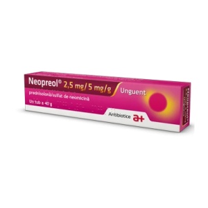 Neopreol Unguent, 40g, Antibiotice Iasi