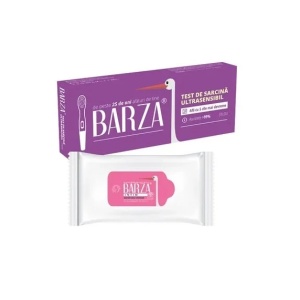 Pachet Test de Sarcina Ultrasensibil Stilou + Servetele Umede, 20 Bucati, Barza