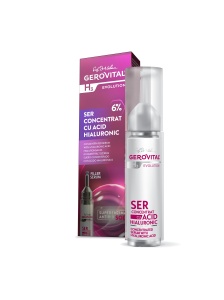 Ser cu acid hialuronic 6% H3 Evolution, 10 ml, Gerovital
