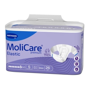 Slip pentru incontinenta MoliCare Premium Elastic 8 PIC, marimea S, 26 bucati, Hartmann