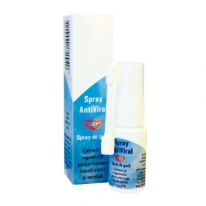 Spray Antiviral Calmant Si Regenerator Pentru Mucoasa Bucala Iritata Si Sensibila,15ml, Plantamed
