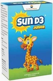 Sun D3 Junior picaturi, 10ml, Sun Wave Pharma