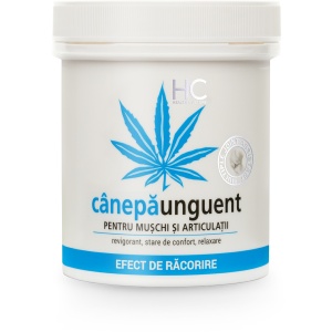 Unguent cu Efect de Racorire cu 5% Ulei de Canepa 250ml MEDIC PROGRESS