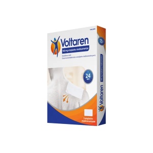Voltaren 140mg emplastru medicamentos, 5 plicuri, Haleon
