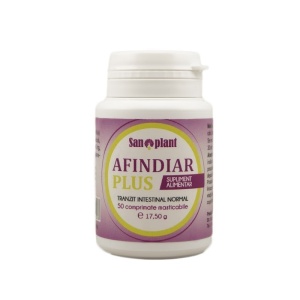 Afindiar Plus 20 comprimate masticabile Sano Plant