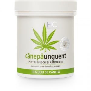 Canepa Unguent Relaxare Musculara Si Articulara Cu 10% Ulei De Canepa 250ml, MedicProgress