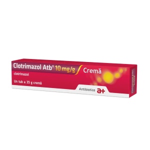 Clotrimazol crema ATB, 10 mg/g, 35 g, Antibiotice Iasi