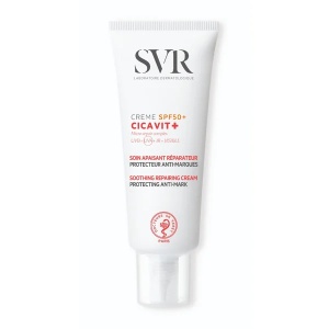 Crema reparatoare calmanta pentru fata si corp cu protectie solara cu SPF 50+ Cicavit+, 40 ml, Svr