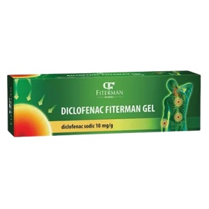 Diclofenac gel, 10 mg/g, 100g, Fiterman