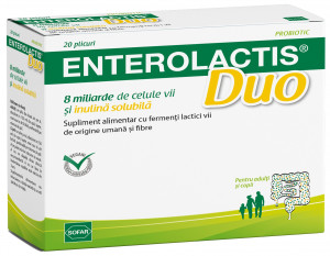 Enterolactis Duo, 20 plicuri, Sofar