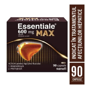 Essentiale MAX, 600 mg, 90 capsule, Sanofi