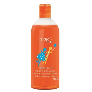 Gel de dus cu aroma de guma pentru copii, 500 ml, Ziaja