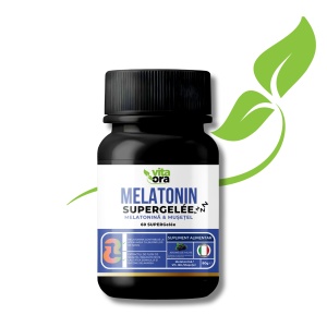 Jeleuri cu aroma de mure Melatonin, 60 bucati, Vita Ora