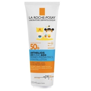 Lapte hidratant cu protectie solara SPF 50+ pentru copii Anthelios UVmune 400 Dermo-Pediatrics, 250 ml, La Roche-Posay