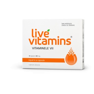 Live Vitamins, 30 capsule, Vitaslim