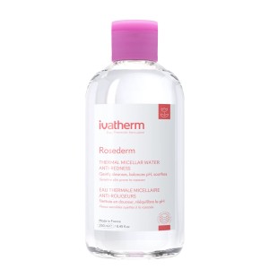 Lotiune micelara anti-roseata Rosederm, 250 ml, Ivatherm